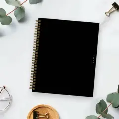 Blue Sky 2024 Planner 7"x9" Weekly/Monthly Sustainable Cover Deep Green