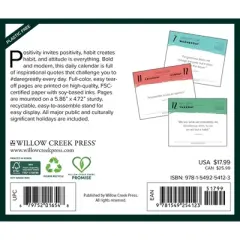 Willow Creek Press 2026 Dare Greatly Box Calendar