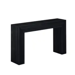 Plank+Beam Grand Console table, 56" Solid Wood Modern Sofa Table, Entryway Table for Hallway, Behind the Couch, Living Room, Foye