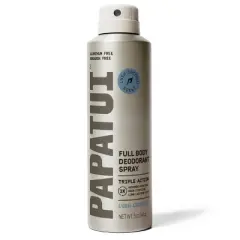 Papatui Men's Aluminum-Free Long-Lasting Odor Protection Body Deodorant Spray - Lush Coconut - 5oz