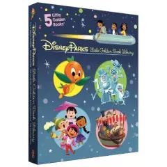 Disney Parks Little Golden Book Library (Disney Classic) - by  Various (Mixed Media Product)