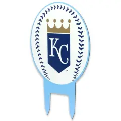 MLB Kansas City Royals Baseball Metal Yard Stake