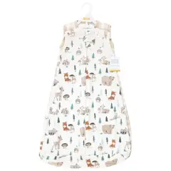 Hudson Baby Infant Boy Cotton Sleeveless Wearable Sleeping Bag, Sack, Blanket, Boy Woodland Pals
