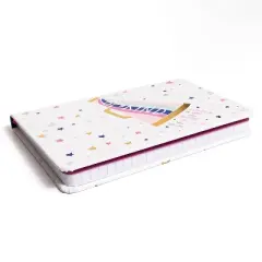 Ruled Journal Hard Cover Be Kind - Callie Danielle: Multicolor Lined Paper, 5x7", Ribbon Marker, 160 Pages, Teen & Adult
