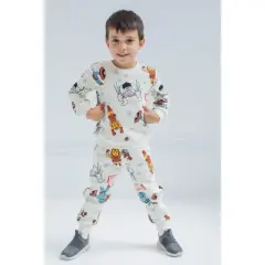 Marvel Avengers Spider-Man Iron Man Hulk Captain America Fleece Sweatshirt and Pants Set Toddler to Little Kid