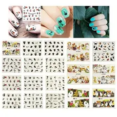 Wrapables 22 Sheets Cat Water Slide Nail Art