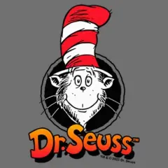 Infant's Dr. Seuss Cat in the Hat Portrait  Bodysuit - Athletic Heather - 24 Months