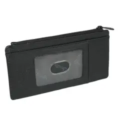 Buxton Women's Leather Thin Card Case Wallet