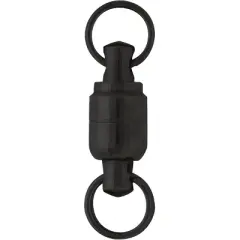VMC Stainless Steel Heavy-Duty Ball Bearing Swivel with Welded Rings - Black