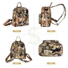 Signare USA Cat Design Brown Daypack Backpack