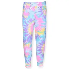 Nickelodeon Girl's 2-Pack Besties Forever Bowbow and JoJo Siwa Tie Dye Graphic Hoodie and Jogger Pants for kids