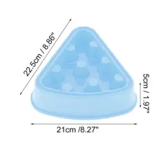 Unique Bargains Pizza Shaped Dog Bowls 1 Pc