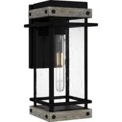 Quoizel Lighting Strader 1 - Light Sconce in  Matte Black