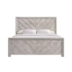 Keely Panel Bed White - Picket House Furnishings