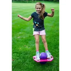 Flybar Pogo Trick Board - Berry Pink