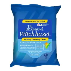 T.N. Dickinson's Witch Hazel Cleansing Cloths - 25ct