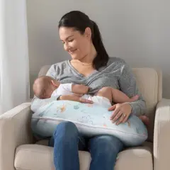 Boppy Premium Original Support Nursing Pillow Cover - Blue Ocean