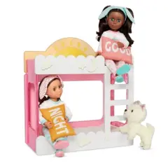 Glitter Girls Comfy Clouds Bunk Bed 14" Doll Furniture Set