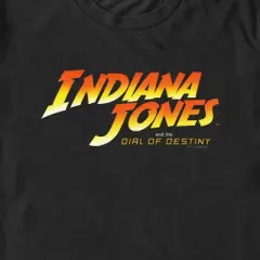 Men's Indiana Jones and the Dial of Destiny Official Movie Logo T-Shirt