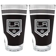 NHL Los Angeles Kings 2pc Pint Glass Set