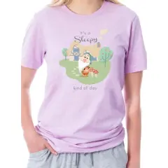 Disney Women's Snow White Sleepy It's A Sleepy Kind Of Day Pajama Set Multicolored