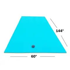 Comfy Float: Water Pad Pool & Lake Inflatable Float - 144" x 60"