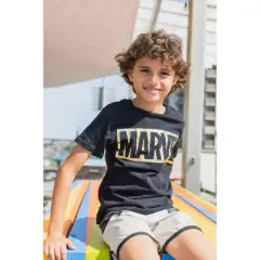 Marvel Avengers Graphic T-Shirt Logo Toddler to Big Kid