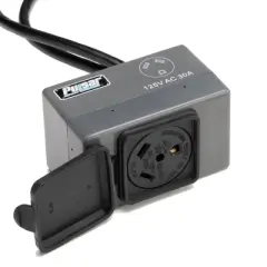 Pulsar Products PGIPAIRB2 Inverter Generator Parallel Power Linking System Kit with 120 Volt Output , 60 Hertz Frequency, and 30 Amp AC Current, Gray