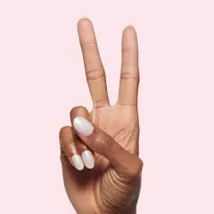 Olive & June Press On Nails - Oval Medium - Pink Goldfish - 42ct