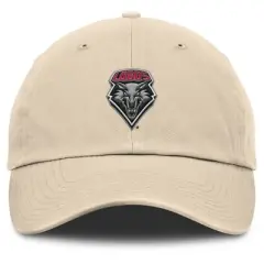 NCAA New Mexico Lobos Unstructured Khaki Tonal Cotton Hat