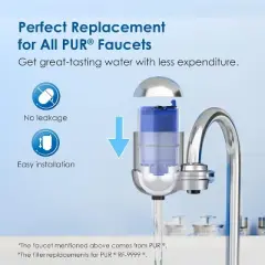 Waterdrop NSF Certified Water Filter, Replacement for All PUR (2 Count)