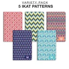 Elan Publishing Company Mini Field Book Set - Line Text / Combo IKAT Covers