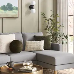 Oversized Teddy Boucle Toss Square Throw Pillow - Threshold&trade;