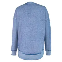 NBA Golden State Warriors Women's Burnout Crew Neck Fleece Sweatshirt