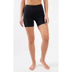 Yogalicious Womens Lux Polygiene Tribeca 9" High Waist Side Pocket Bike Short