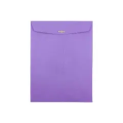 JAM Paper 10x13 Open End Catalog Colored Envelopes w/Clasp Closure Ppl Recycle V0128182