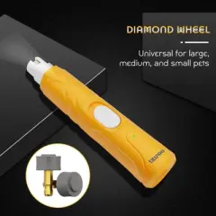 LILIPRO PG100BA Cordless 2 - Speed Pet Nail Grinder for Dogs& Cats