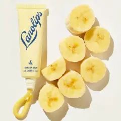 Lanolips 3-in-1 Balm Lip Sheen - Banana - 0.44oz