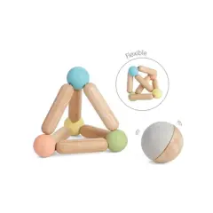 Plantoys| Triangle Clutching Toy - Pastel Series