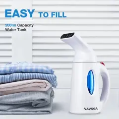 VAVSEA Steamer for Clothes, Portable Garment Steamer, Wrinkles/ Steam/ Soften/ Clean/ Sterilize