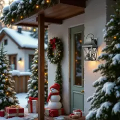 Gulches Outdoor Wall Lights - Matte Black Sconces with Clear Glass for Porch, Balcony, Patio, and Garage (Single & 2 Pack Options)