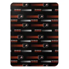 NHL Philadelphia Flyers Double Sided Cloud Throw Blanket