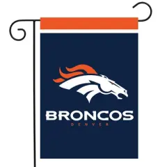 Briarwood Lane Denver Broncos Garden Flag NFL Licensed 18" x 12.5"