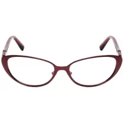 Jones New York J475 Ladies Cateye Designer Reading Glasses in Burgundy Red 53 mm