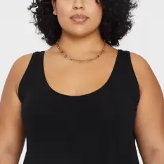 Paper Clip Chain Necklace - Universal Thread&trade; Worn Gold