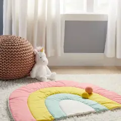 Quilted Floor Blanket and Playmat - Rainbow - Cloud Island&trade;