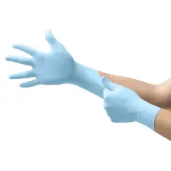 Nitrile XCEED Exam Glove Blue Textured Fingertips