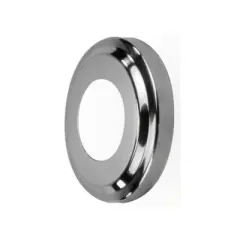 Swimline 87904 Replacement Inground Pool Ladder Stainless Steel Escutcheon Plate for 1.9 Inch Deck Equipment to Protect Ladder Mounting Hardware