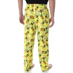 SpongeBob SquarePants Men's Pineapple House Adult Lounge Pajama Pants