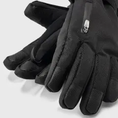 Men's Zip Pocket Repstop Ski Gloves - Goodfellow & Co&trade; Black